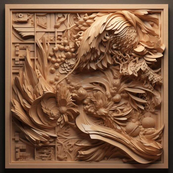 نموذج ثلاثي الأبعاد لآلة CNC 3D Art 